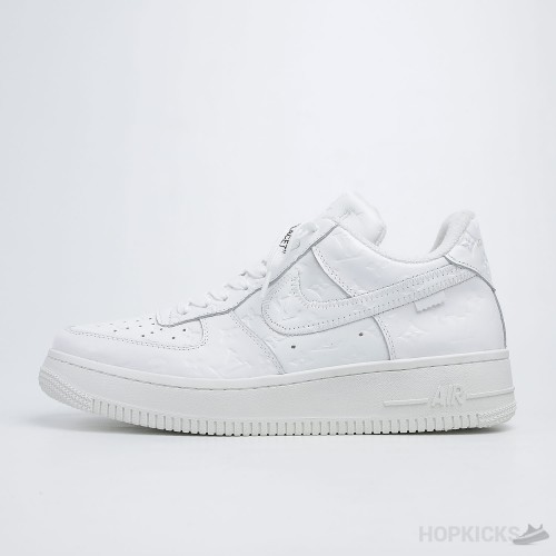 LV x Air Force 1 Trainer Sneaker White (Premium Batch)